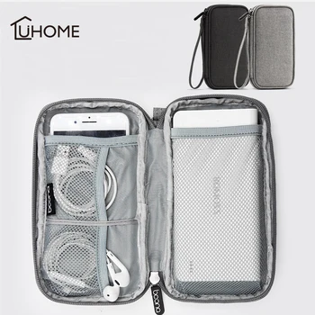 

Travel Phone Bag Storage Bag Data Cable U Disk Power Bank Earphone Storage Case Digital Accessories Storage Organizer