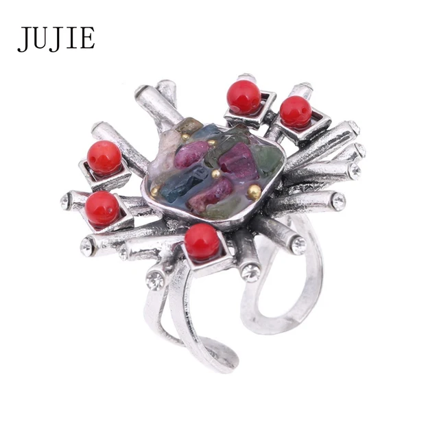 JUJIE Fashion Wedding rings Crystal Stone For Women 2018 Jewelry Dropshipping JUJIE Fashion Wedding rings Crystal Stone For Women 2018 Jewelry Dropshipping