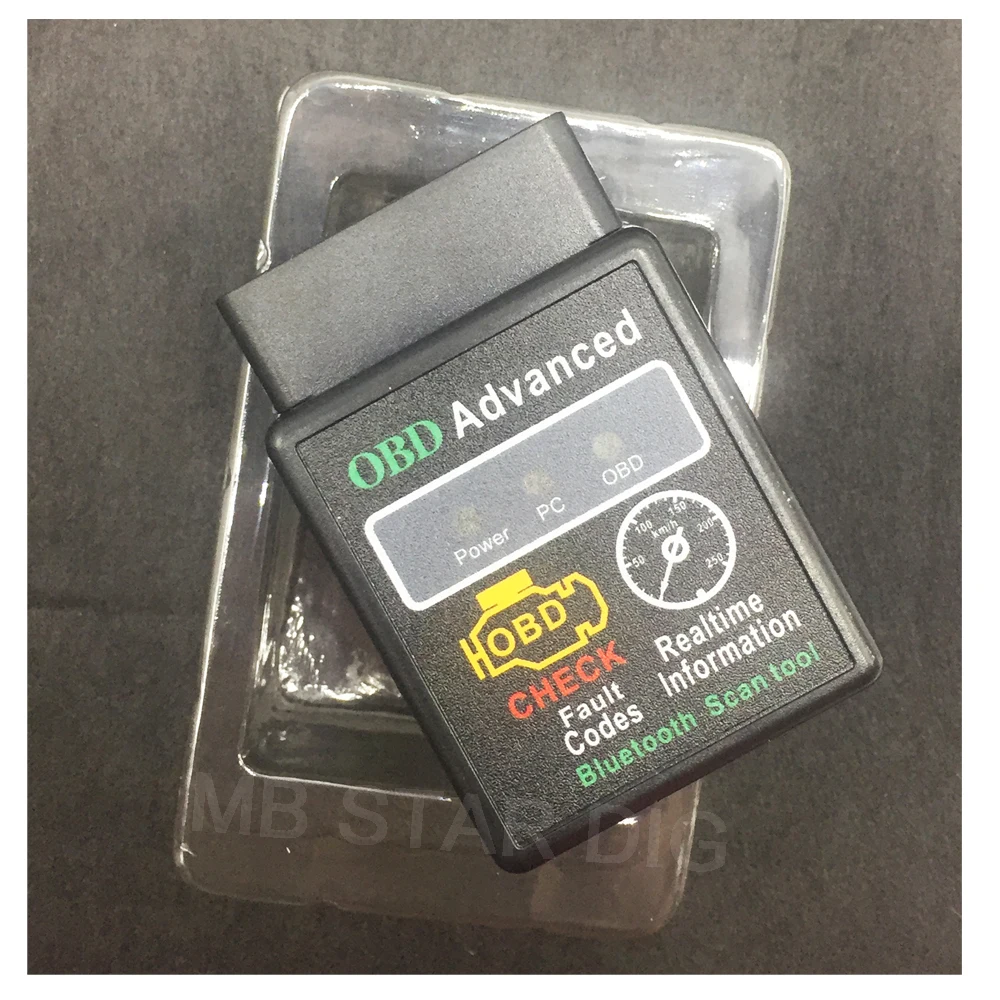 Расширенный HH OBD V1.5 ELM327 Bluetooth OBD2 ELM 327 автомобильный диагностический сканер для