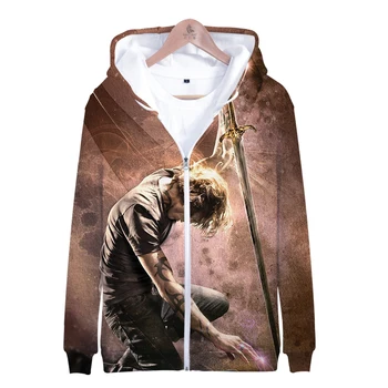

2019 hot sale Shadowhunters Zipper Jacket 3D Hoodies Sweatshirt Women Harajuku Hoodies men Plus Size for men plus size