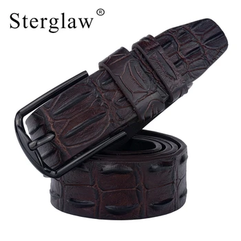 

110-125x3.8cm male genuine leather strap designer belts men high quality leather belt men belts cummerbunds brand men belt C220