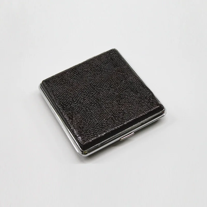 Leather Cigarette Case Personalized Creative 20 Sticks with Rubber Band