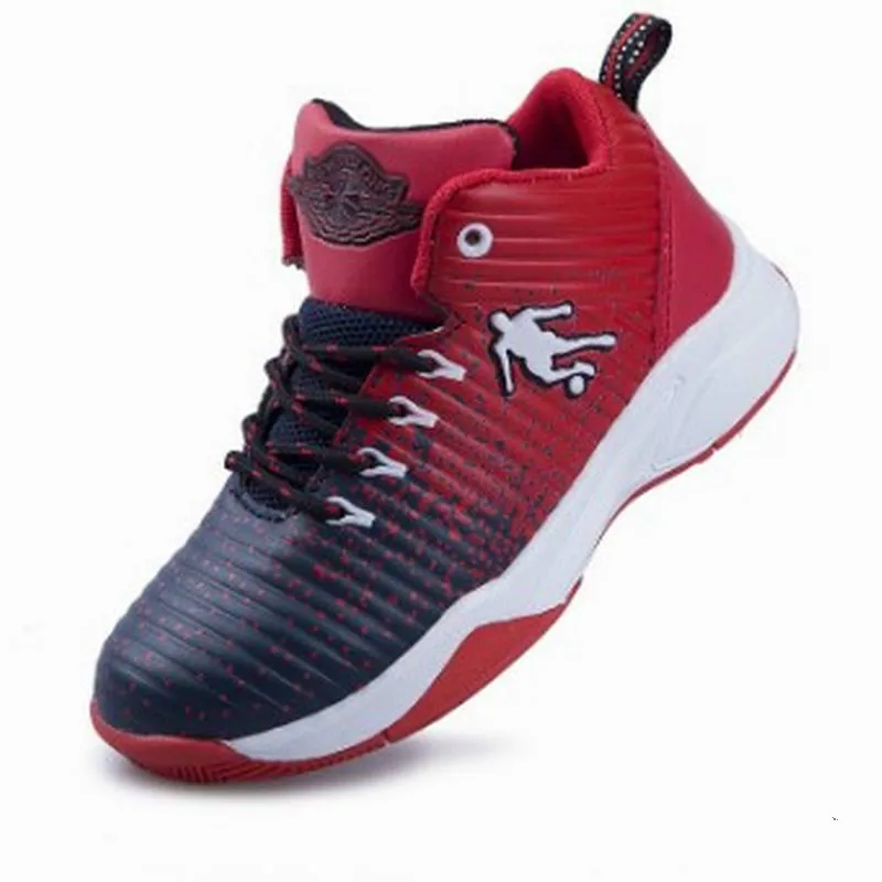 

Children's Basketball Shoes 2018 New Arrival Top Quality Factory Direct Kids Sneakers Boy And Girls Sport Shoes Size 25~36