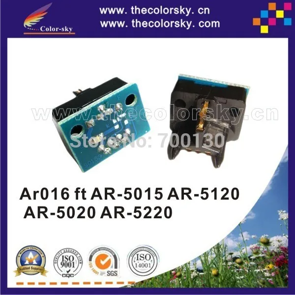 4 шт./лот чип тонер-картриджа для AR5015 5015N 5120 5020 5220 5316 5320 AR-16 17K (TY-SAR016) | Компьютеры и