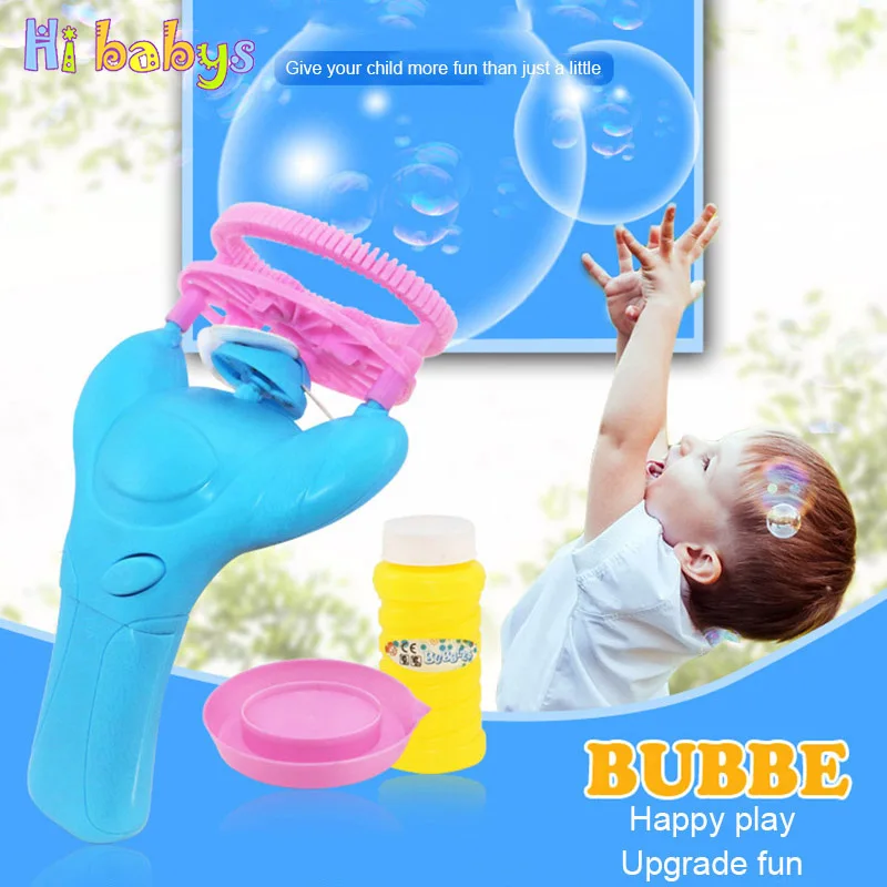 Электрический дует пистолет для стрельбы мыльными пузырями игрушки для детей пузырь в Bubble Gun день рождения Аксессуары мультфильм дельфин