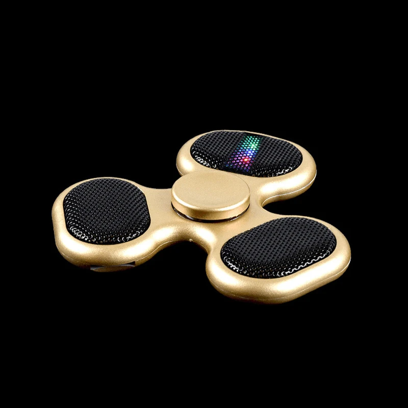 Светодиодный Bluetooth динамик LemonMan фиджет Спиннер с TF картой музыкальный наконечник