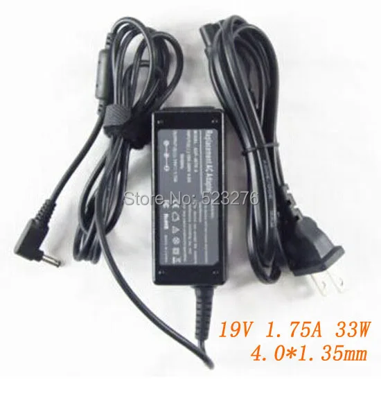 19V 1.75A 4 0*1 35 мм 33W адаптер переменного тока для ASUS ADP-40TH A EXA1206CH ноутбука Бесплатная