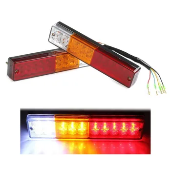 

New Pair 12V ATV Truck 20 Led Trailer Rear Tail Light Light Lamp