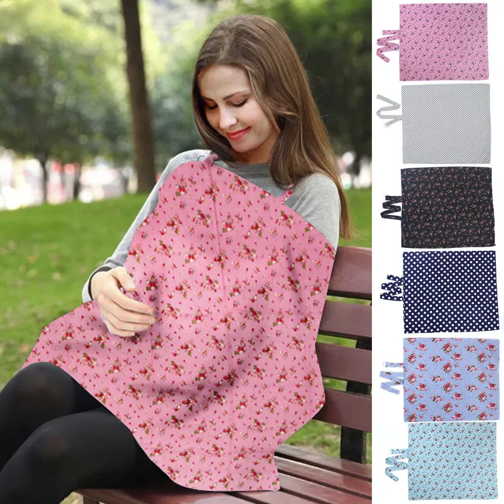 Breastfeeding Nursing Scarf Cover Feeding Baby Udder Apron Shawl 100/% Cotton