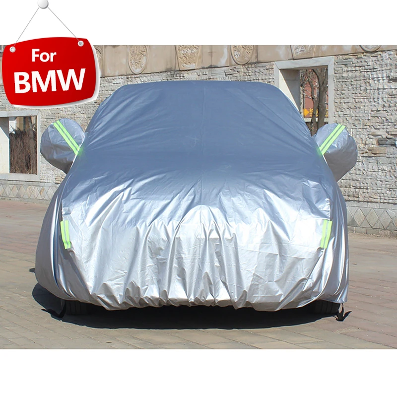 

Full Car Covers For Car Accessories With Side Door Open Design Waterproof For BMW E46 E90 E36 E60 F10 F18 F20 F30 E70 X5