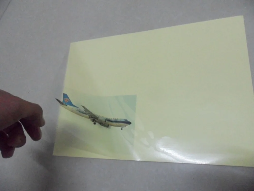 Standard shipping 25PCS self adhesive A4 blank transparent / clear PET label sticker sheets for INKJET printer | Канцтовары для