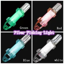 Fiber Underwater Fishing Light LED flashing Fishing Jigs Lures Light electronic lure flash bait findfish