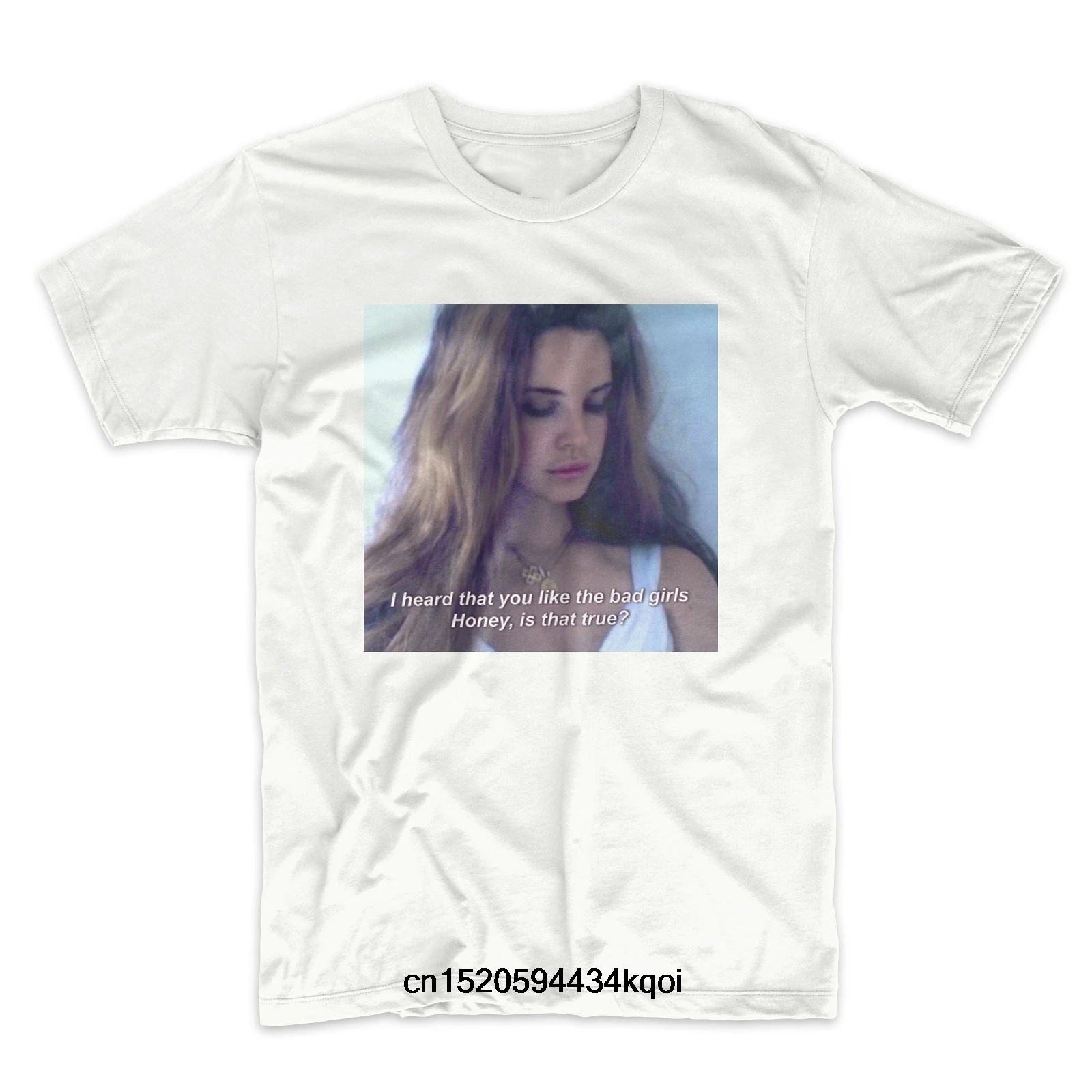 Нравится ли вам футболка унисекс для девочек Футболка Lana Del Rey хлопковая с