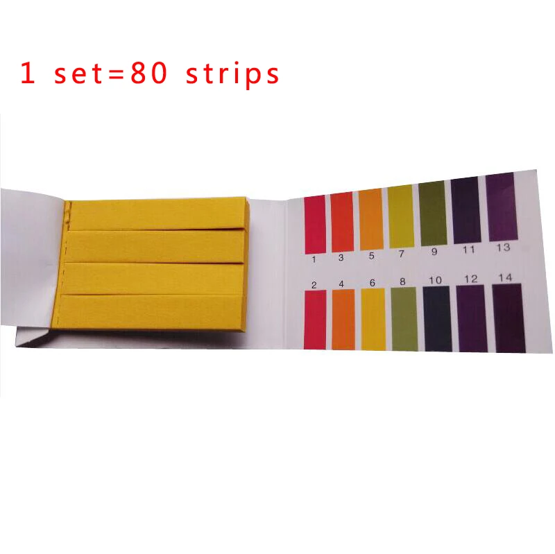 20 set pH test strips 80 Strips Full PH Meter PH Controller 1 14st