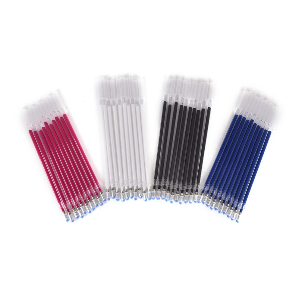 10PCS/Lot Water Erasable Pen Refills Writing Point Blue / Black Ink