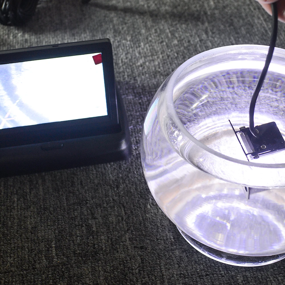 Viecar 4.3 Inch Car Monitor Reverse Rear View Backup Camera Auto Parking Assistance Waterproof Night Vision Parking System