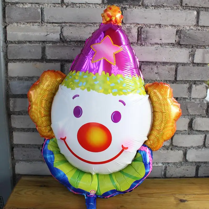 Новые воздушные шары из алюминиевой фольги клоуна Patata Patati ballon Детские декоративные шары для вечеринки на день рождения Детские Подарочные игрушки 70*63 см - Цвет: Clwon Rose