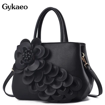 

Gykaeo Large Capacity Women Handbag European and American Style Fashion Floral Shoulder Bag Ladies Messenger Bags Bolsos Mujer