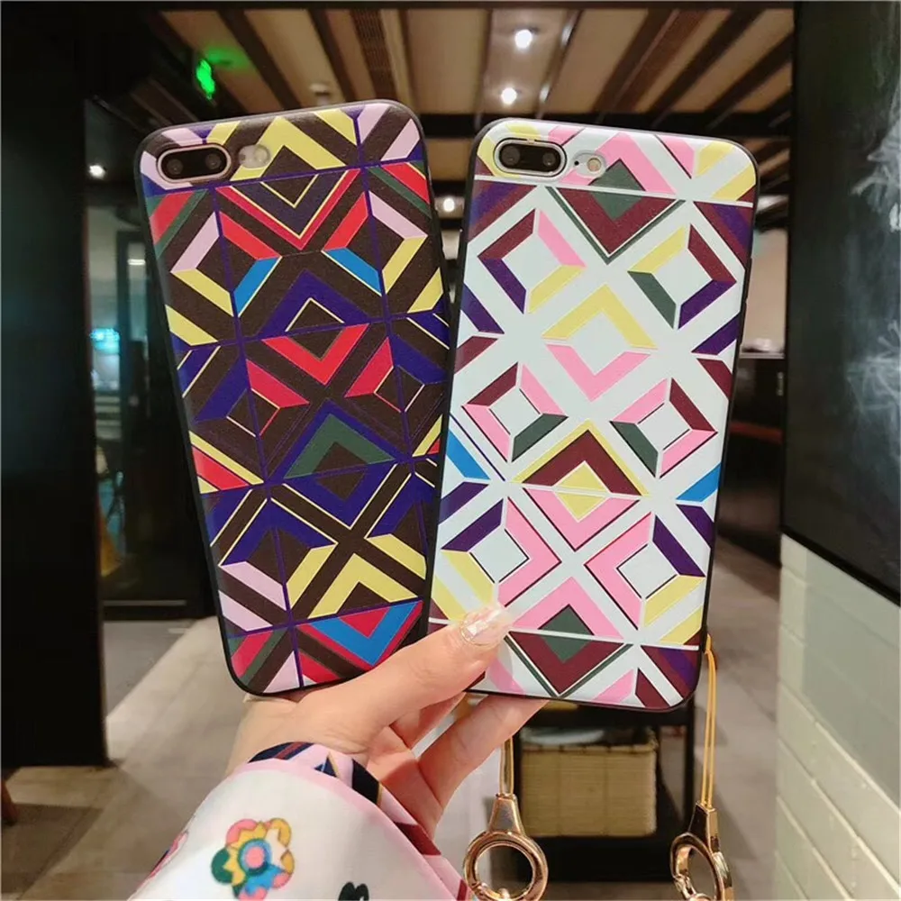 Роскошные модные Ромб Силиконовый чехол для OPPO R15 R11 R11S R9 R9S F1 F3 плюс