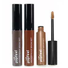 4 Цвета Тушь для бровей, крем для бровей, тени для макияжа, инструменты для красоты, водонепроницаемый гель для бровей, усилитель коричневых бровей