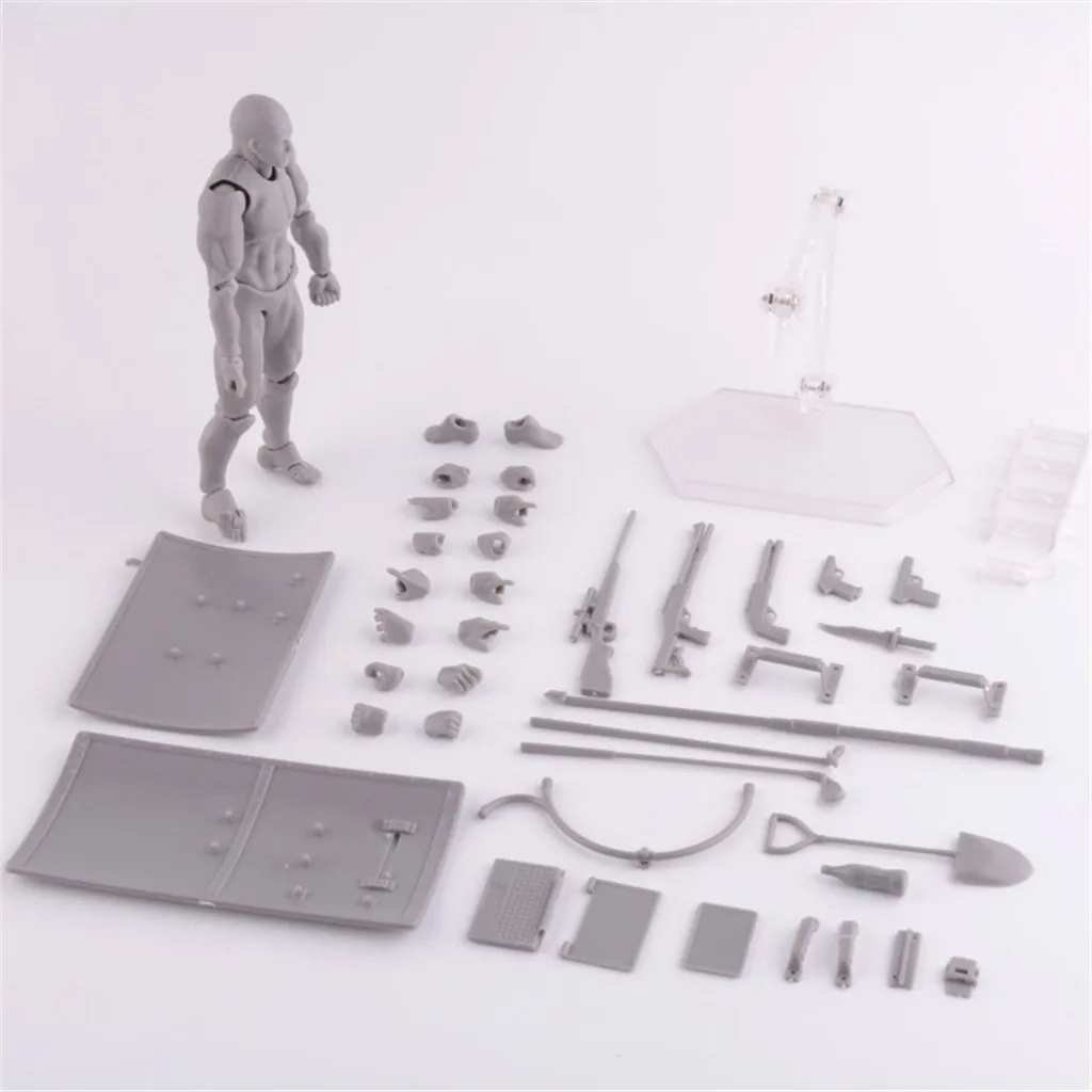 

Action Figure Toys Drawing Figures For Artists Model Human Mannequin Men and Women Male Female Joint Figure PVC Draw figurine