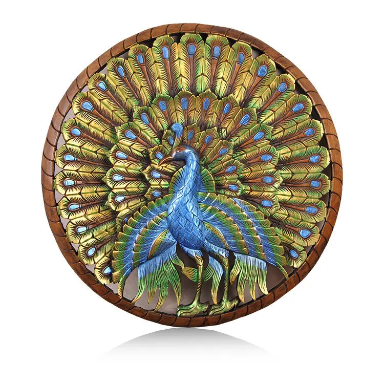 Thai Southeast Asian Decor 90cm Diameter Circular Wall Hangings