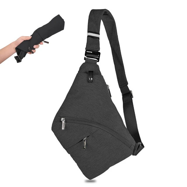 Tactical Gun Bag Holster Sling Bag Male Front Cross Body Bag Anti theft