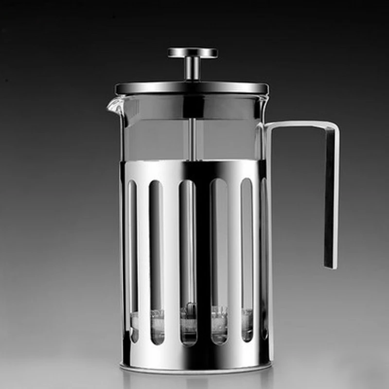 Delicate Coffee Maker Stainless Steel French Press Pot Coffee Plunger Coffee Tea Pots Tea maker with Press Filter Household Gifts (7)