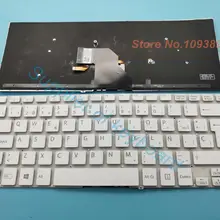 Новая испанская/латинская клавиатура для SONY VAIO SVF144B1EU SVF14325CLW SVF14413CLW SVF142C29U белый ноутбук испанская клавиатура с подсветкой