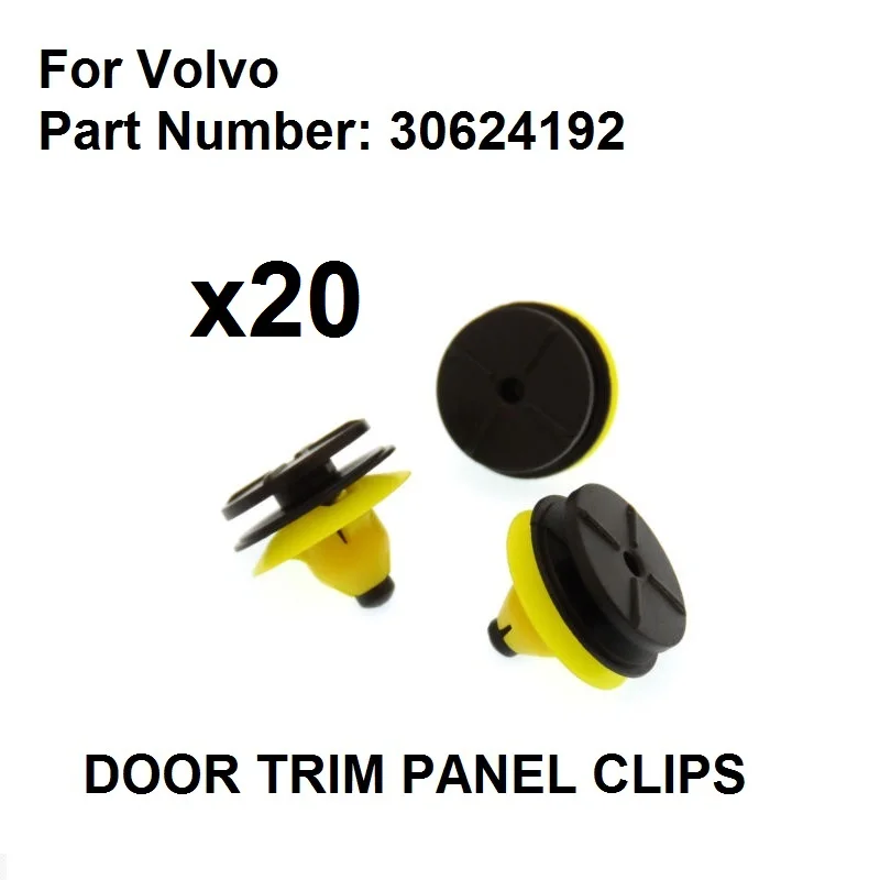 Audi Wheel Arch extérieur Wing TRIM CLIPS 10X