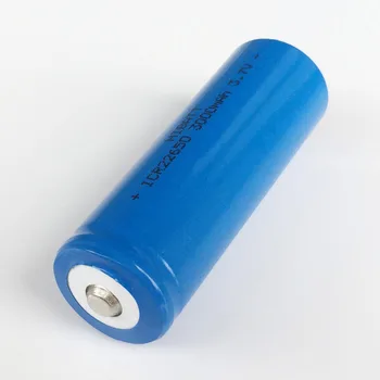 

4-10pcs/lot 3.7v 22650 rechargeable lithium ion battery li-ion cell 3000MAH ICR22650 for LED flashlight torch and speaker