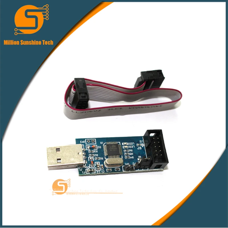 1pcs YS-38 USB ISP Programmer for ATMEL AVR ATTiny 51 AVR Board ISP USBISP usbasp