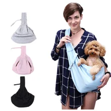 Hands-Free Двусторонняя маленькая сумка для собак кошка Слинг Сумка вместительная сумка для путешествий дышащая двухсторонняя сумка для переноски