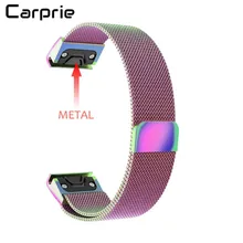 CARPRIE Высокое качество нержавеющая сталь браслет Смарт часы ремешок для Garmin Forerunner 935 jan3