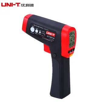 

UNI-T UT301A UT301CDigital thermometer outdoor -18-350C/0-622F 12:1 IR Temperature meter infrared gun with LCD backlight display