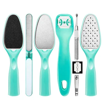 

Professional Beauty Pedicure Tool Set Foot Care File for Feet Heels Toe Cuticle Kit File Pedicure Set Products Pusher Remover