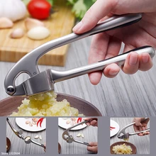 Imprensa de alho de metal design de moda presser e triturador portátil alho picador triturador ralador slicer com ótimo punho