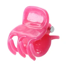 MYPF- 20 Colorful Assorted Mini Small Plastic Hair Clips Claws Clamps