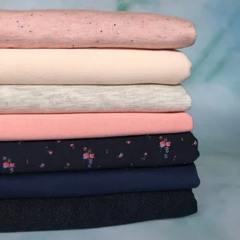 

Pure cotton terry knitted fabric BJD dollclothes hoodie autumn/winter T baseball jacket fabric small pieces of fabric