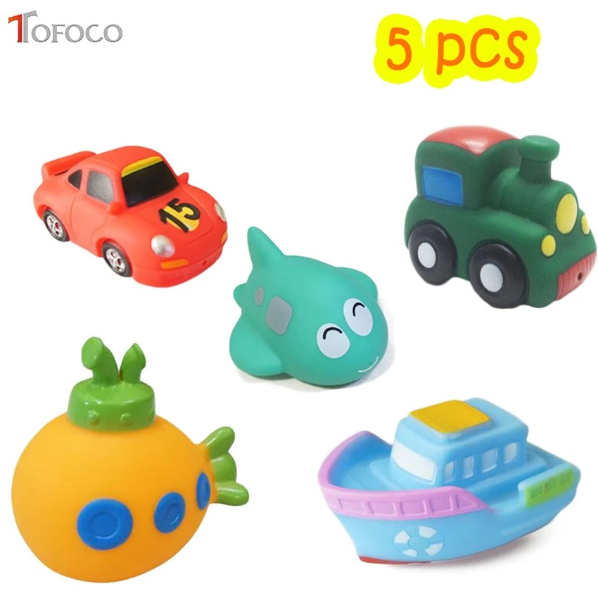 car bath toys