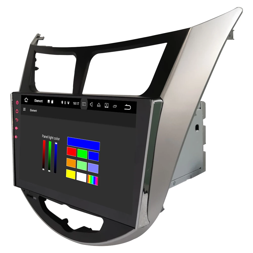 Excellent KLYDE 9" IPS Octa Core 4G Android 8 7 4GB RAM 32GB ROM Car DVD Multimedia Player For Hyundai Verna Accent Solaris I25 2011-2017 2