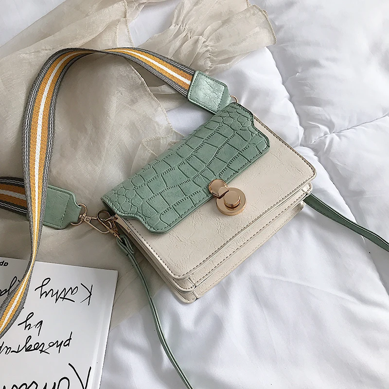 

Stone Pattern PU Leather Mini Crossbody Bags For Women 2019 New Summer Travel Cross Body Messenger Bags Lady Shoulder Handbags