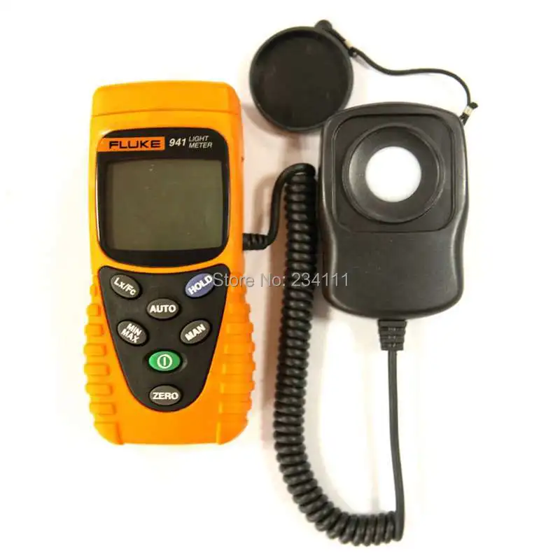 New Fluke 94/fluke941 Digital Lux Meter F941 Light Meter Illuminance