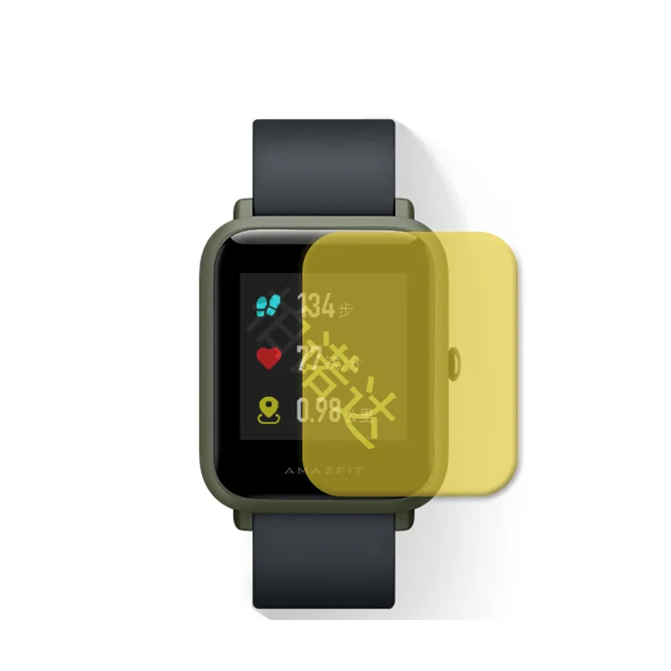 5 шт нано Полное покрытие экрана протектор для Xiaomi Huami Amazfit Bip BIT PACE Lite Смарт часы