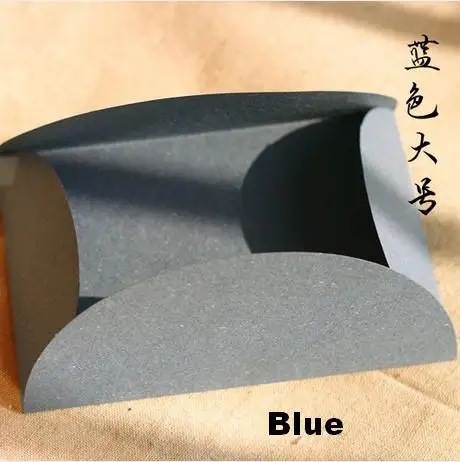 Винтажный конверт из натуральной бумаги, поздравительный/Invitatioin Подарочный конверт для свадьбы/Рождественские вечерние, высокое качество 50 шт - Цвет: Blue  x 50pcs