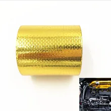 FIFAN-2 дюймов самоклеющиеся REFLECT-A-GOLD лента термическая барьер для HONDA BMW E30 E36