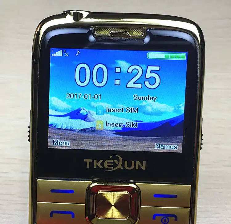 2,2 "оригинальный TKEXUN E71 мобильный телефон Dual SIM карты FM радио большой клавиатура разблокирована фонарик Русская клавиатура