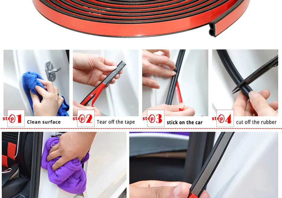 Car-Styling-Upgrade-B-Type-Car-Door-Sealing-Strips-Noise-Insulation-Windproof-For-Door-Eege-Front-Cover-Trunk-Universal-Stickers_05