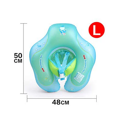 Детское Надувное плавающее кольцо ming для малышей и детей поплавок, аксессуары для бассейна, игрушка-тренажер для плавания - Цвет: L