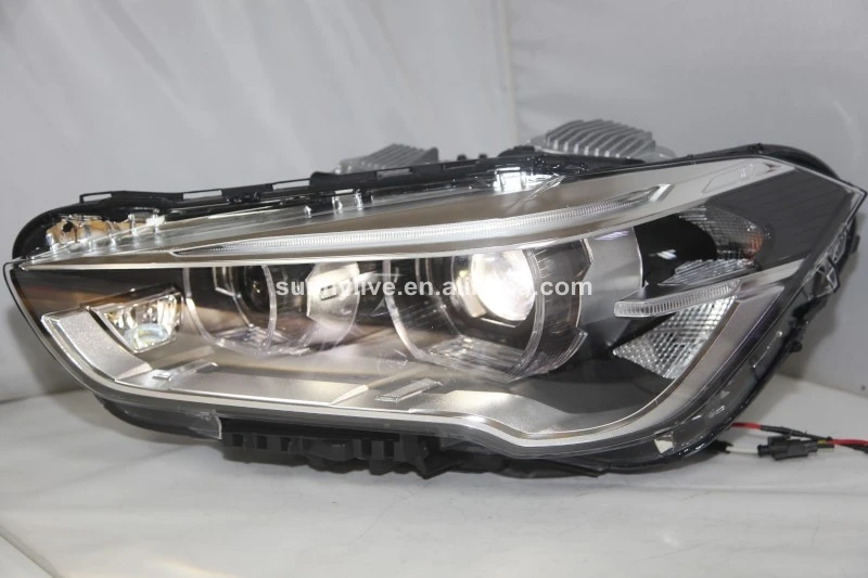 Для BMW X1 F48 Светодиодная лента ангельские глазки головная лампа до лет LD